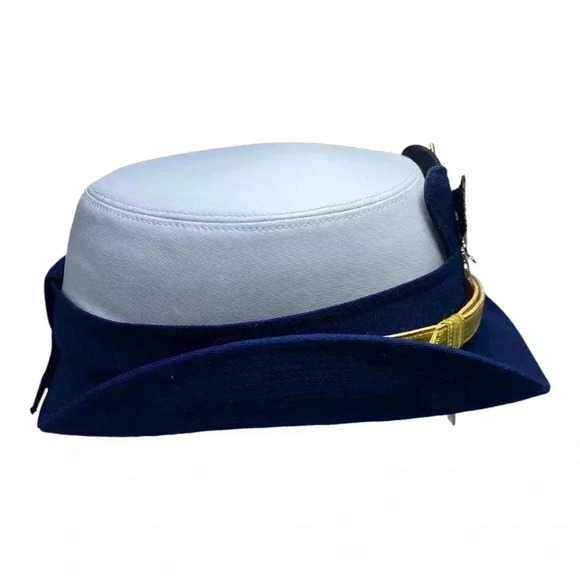 Kingform cap deluxe New York 21 1/2 US Coast Guard Hats Cap military - Picture 2 of 6